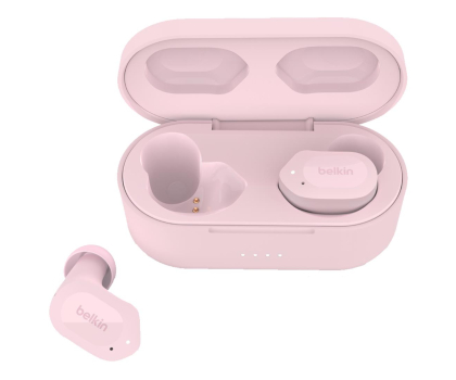 True Wireless BELKIN Słuchawki douszne Soundform Play TWS różowe AUC005btPK